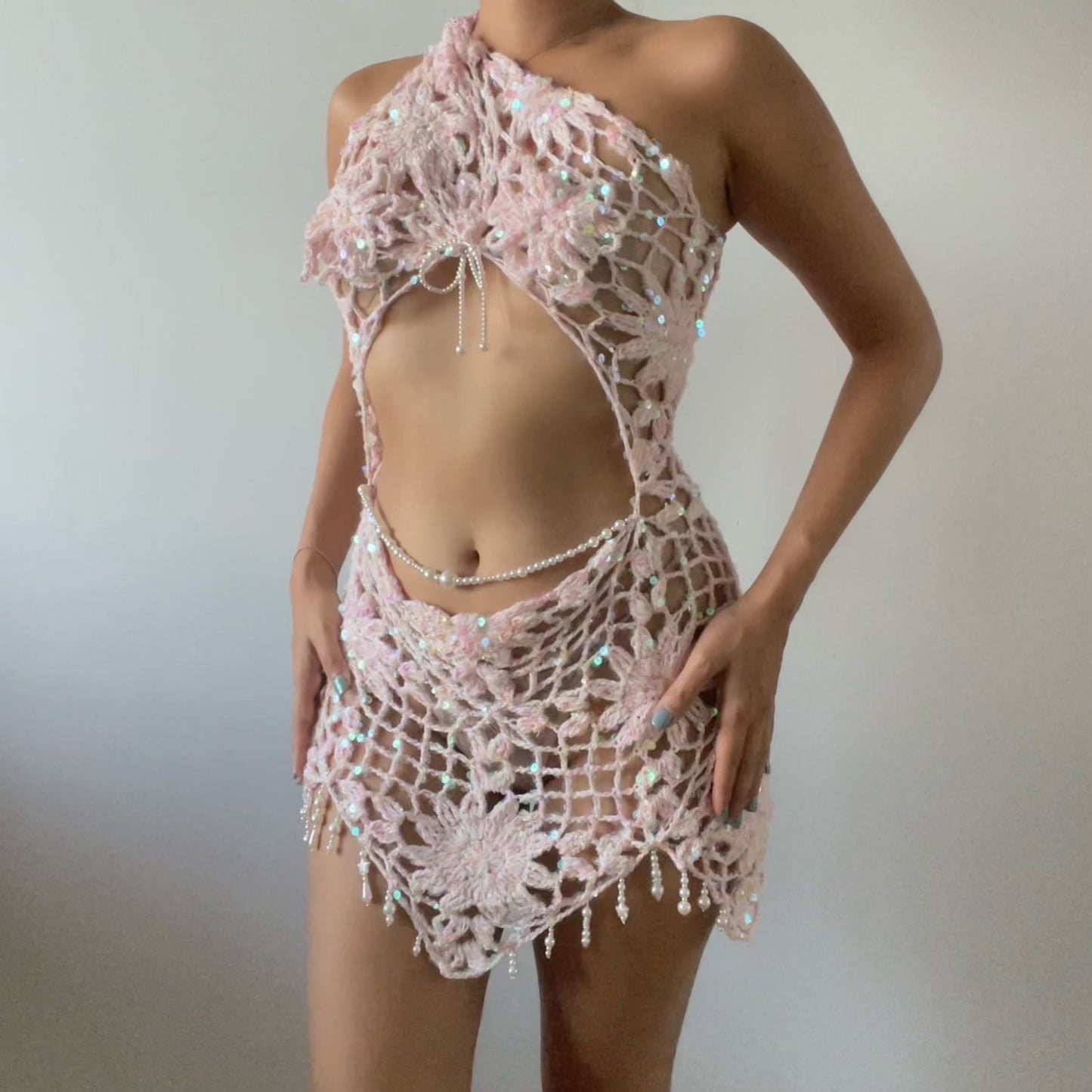 Flower dress - Pink
