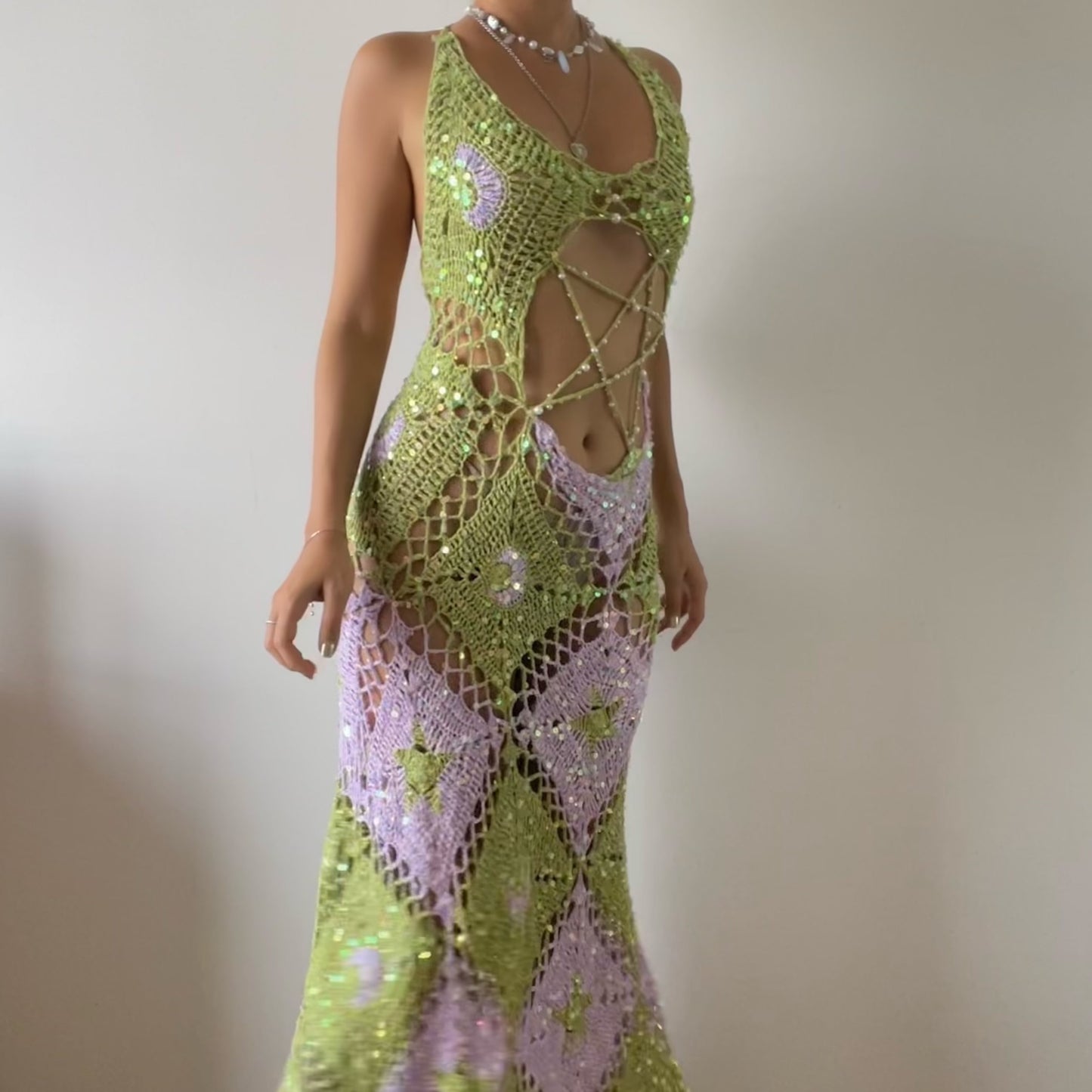 Moon & Stars Dress - Long length
