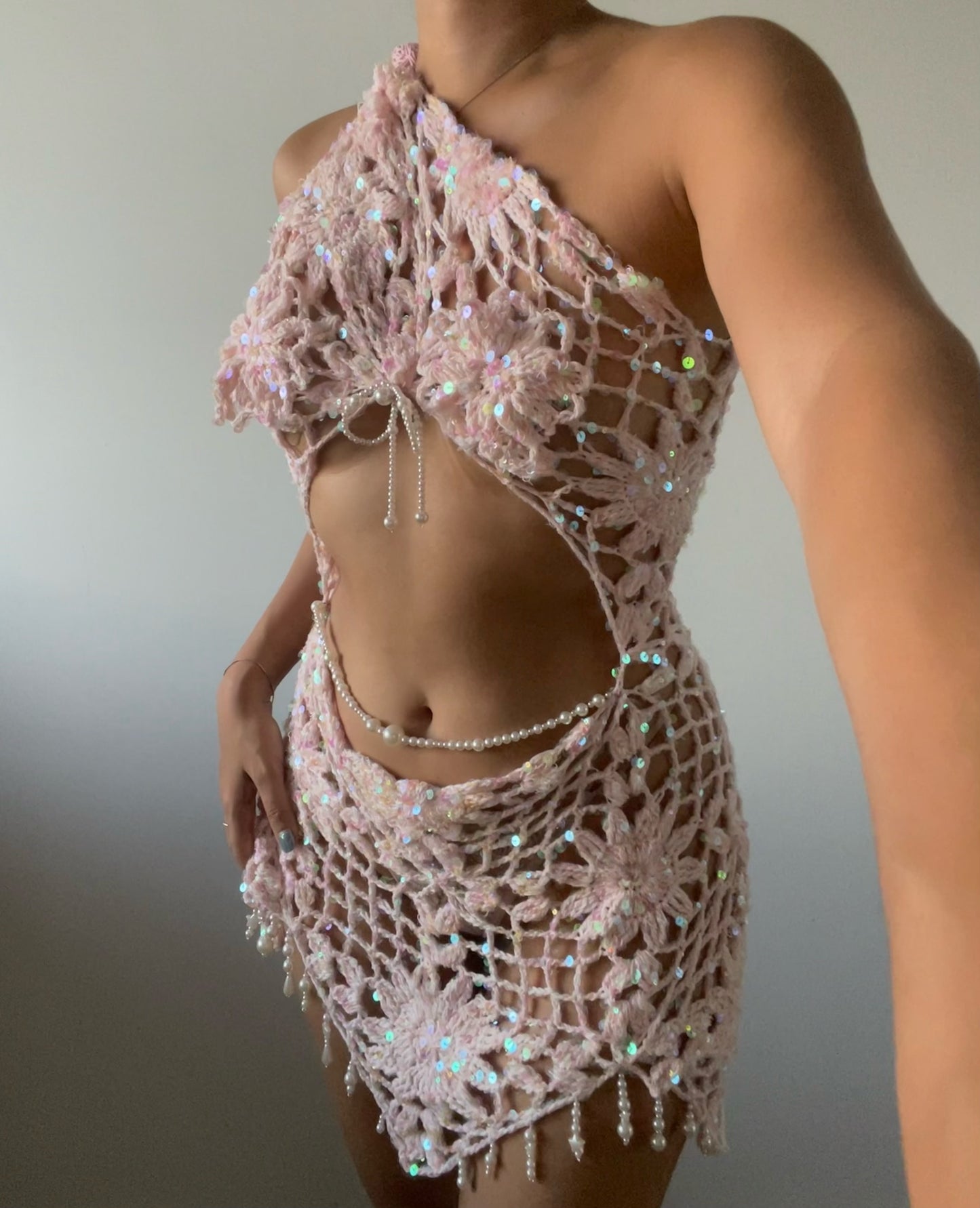 Flower dress - Pink