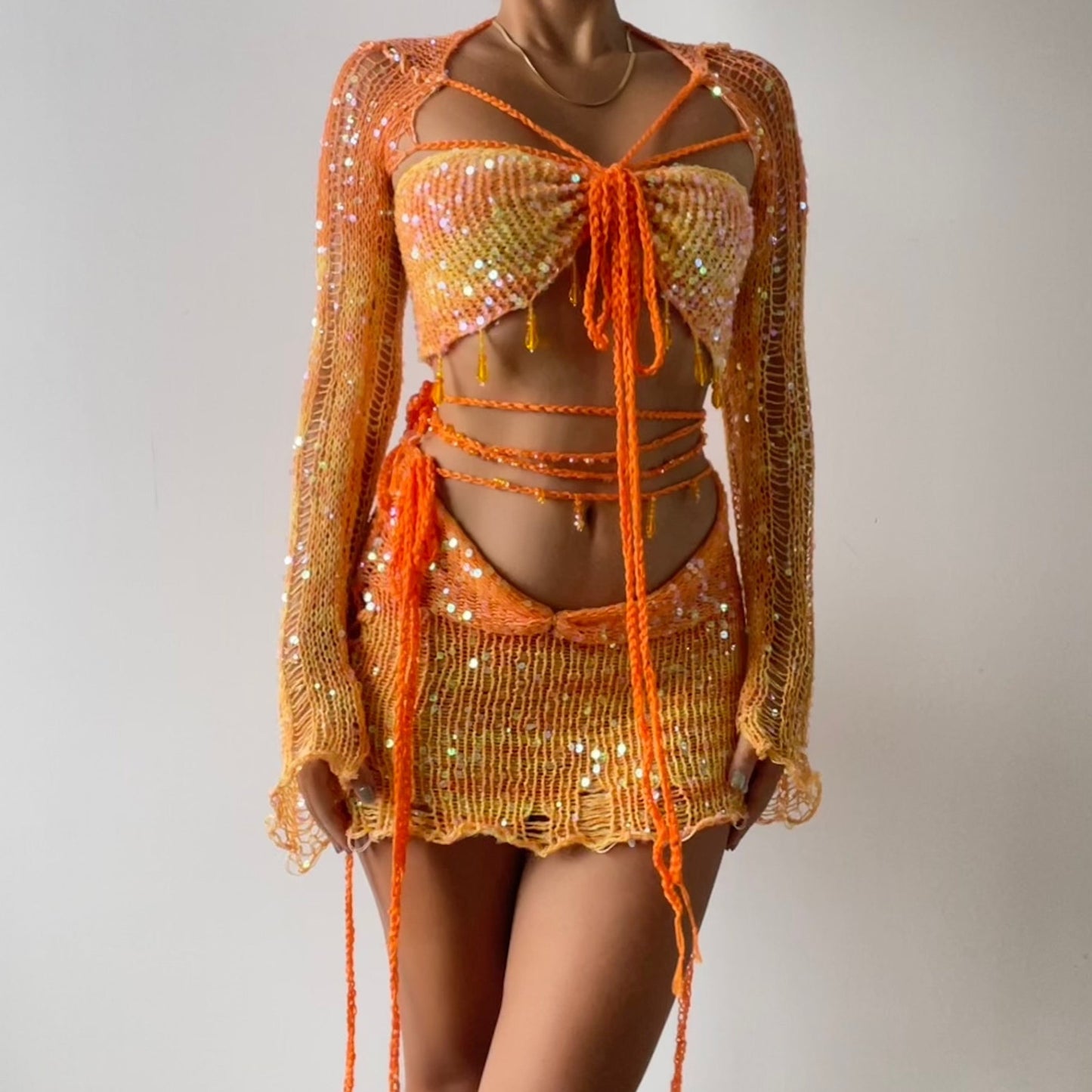 Butterfly set - Orange & Yellow