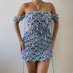 Butterfly dress - Blue