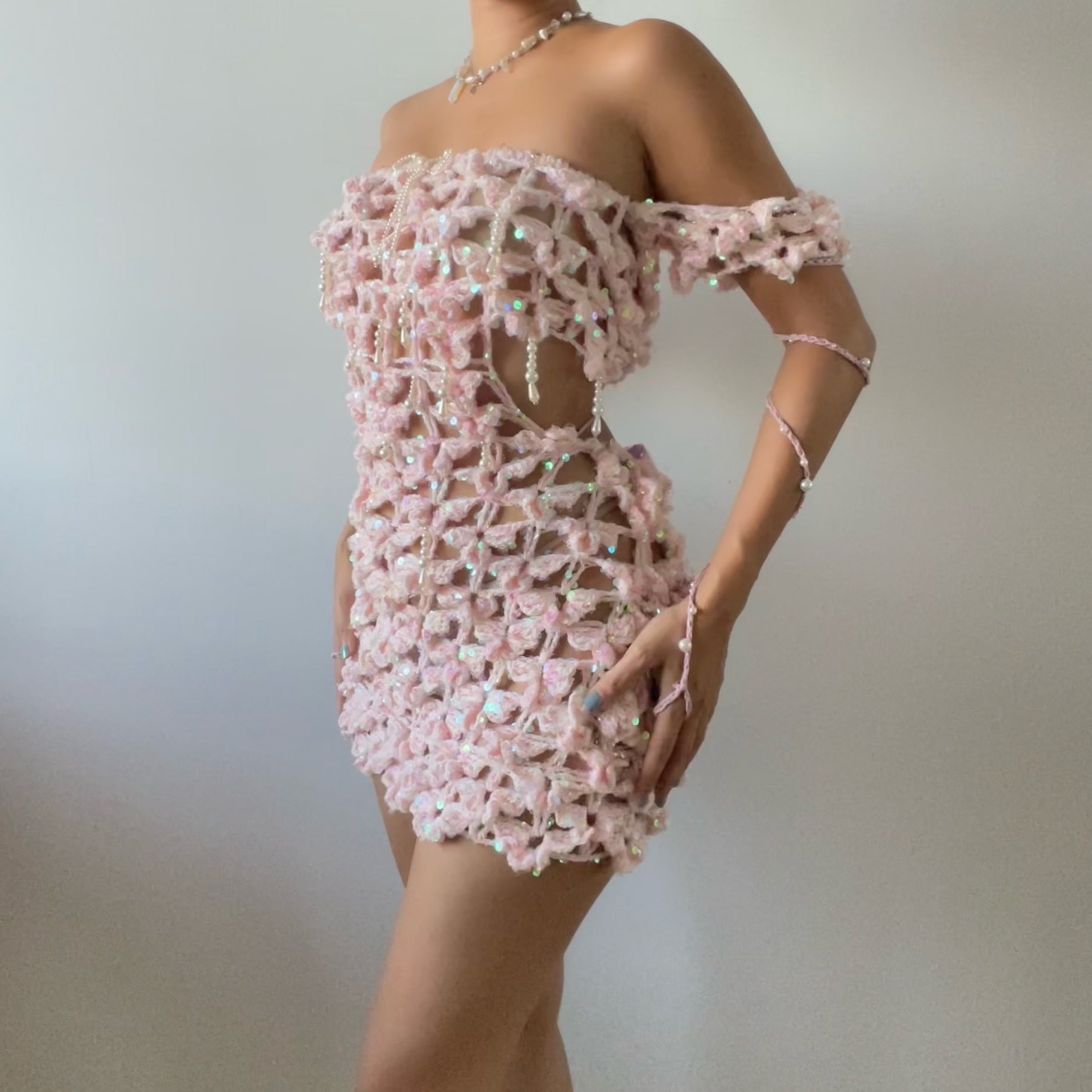 Butterfly dress - Pink