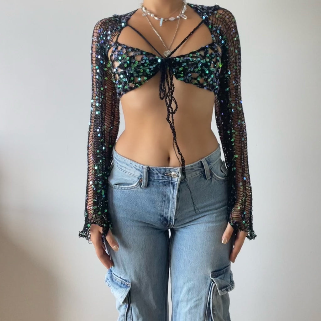 Butterfly Top - Black