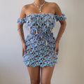 Butterfly dress - Blue