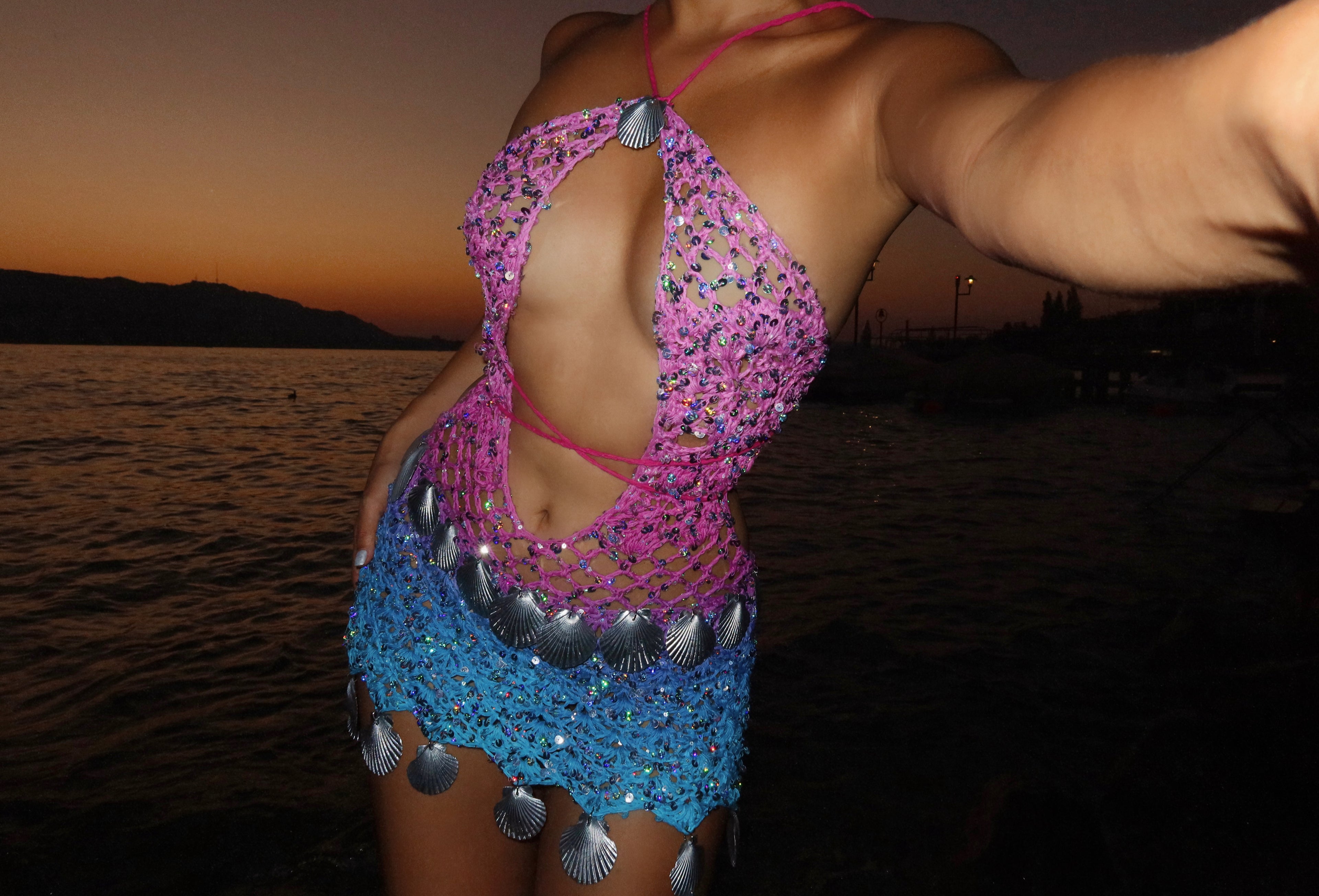 Calypso - Pink & Blue