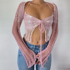 Butterfly "Sleeves halter top" (10 colors available)