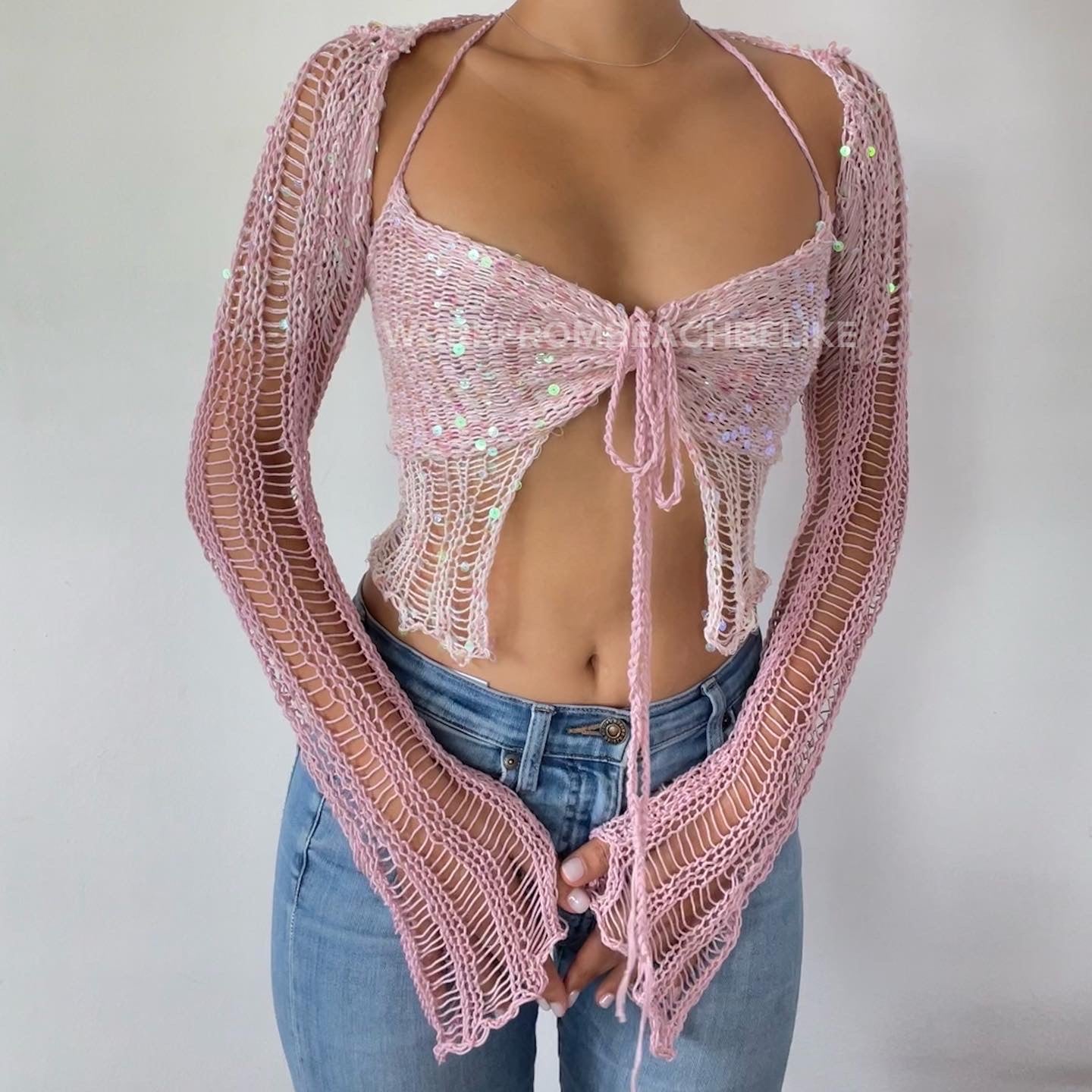 Butterfly "Sleeves halter top" (10 colors available)