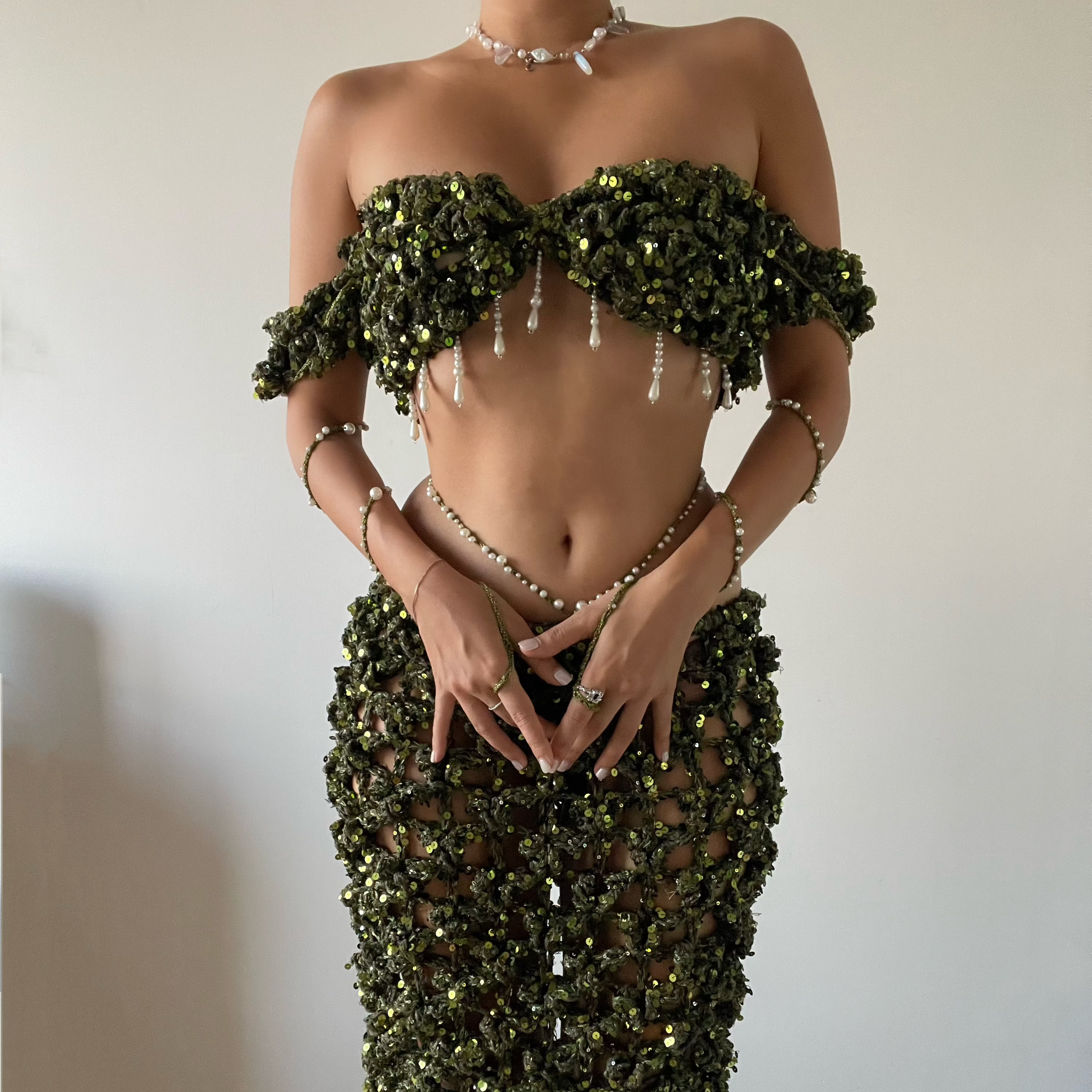 Butterfly set ( Top & Skirt ) (8 colors available)