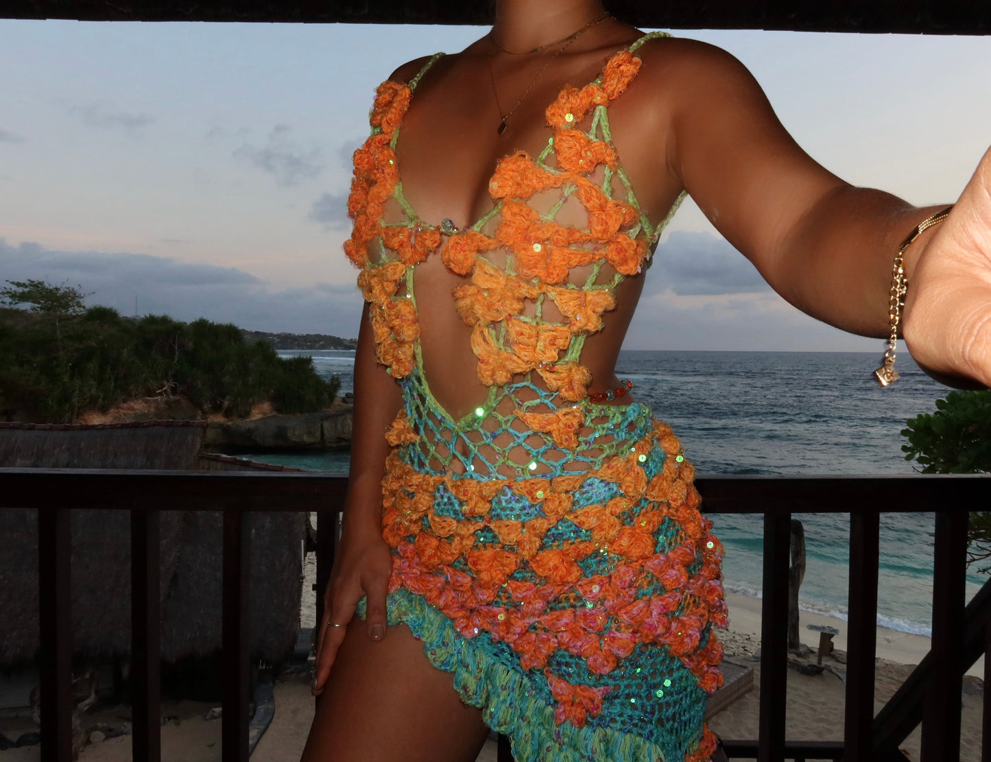 Mia dress - Sunset