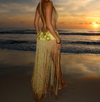 Rosaria dress - Gold