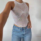U-neck tank top (13 colors available)