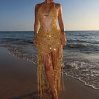 Butterfly dress - Gold