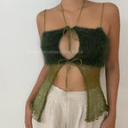 Fluffy collection -  Dark Green & Turquoise