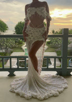 Butterfly Set ( 8 colors available) - Long skirt (See through)