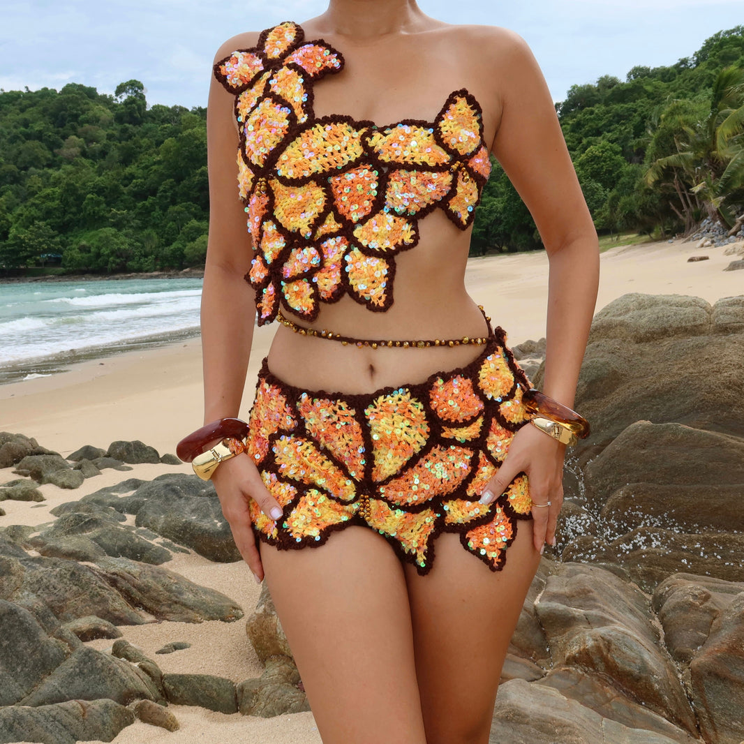 Maya Beach Dress in Verde Olive main image 1