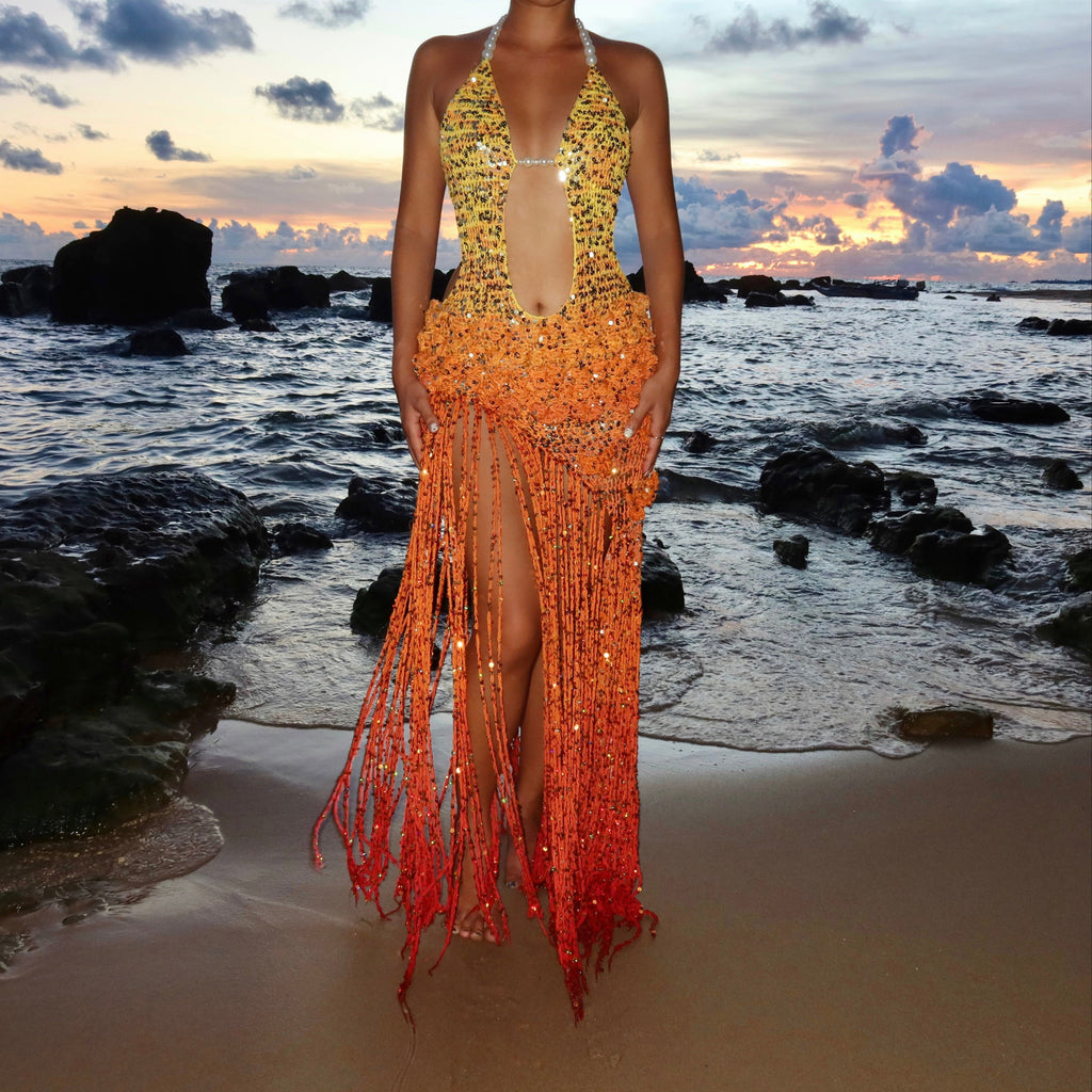 Butterfly dress - Sunset