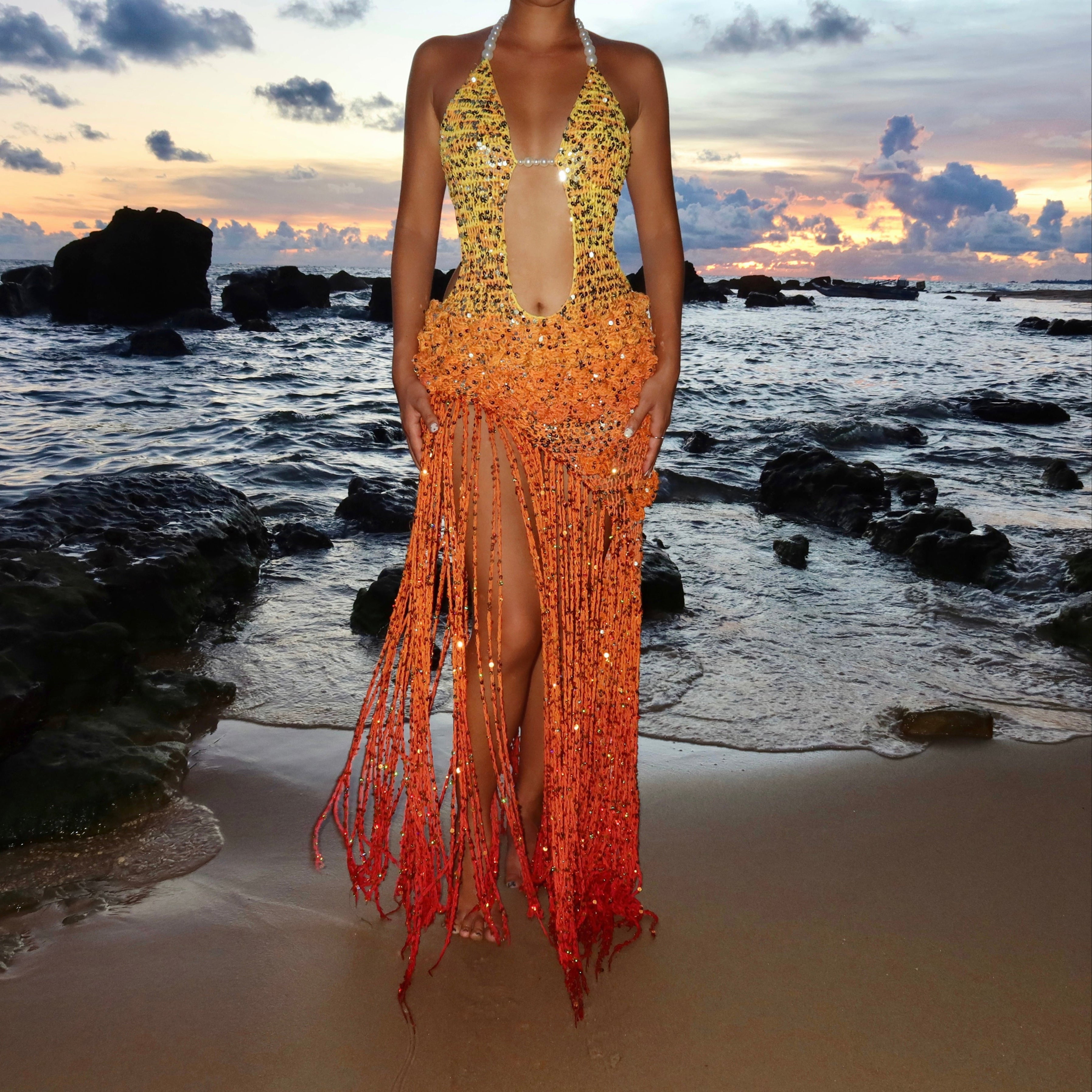 Butterfly dress - Sunset