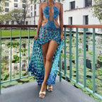 Butterfly dress - Dark blue