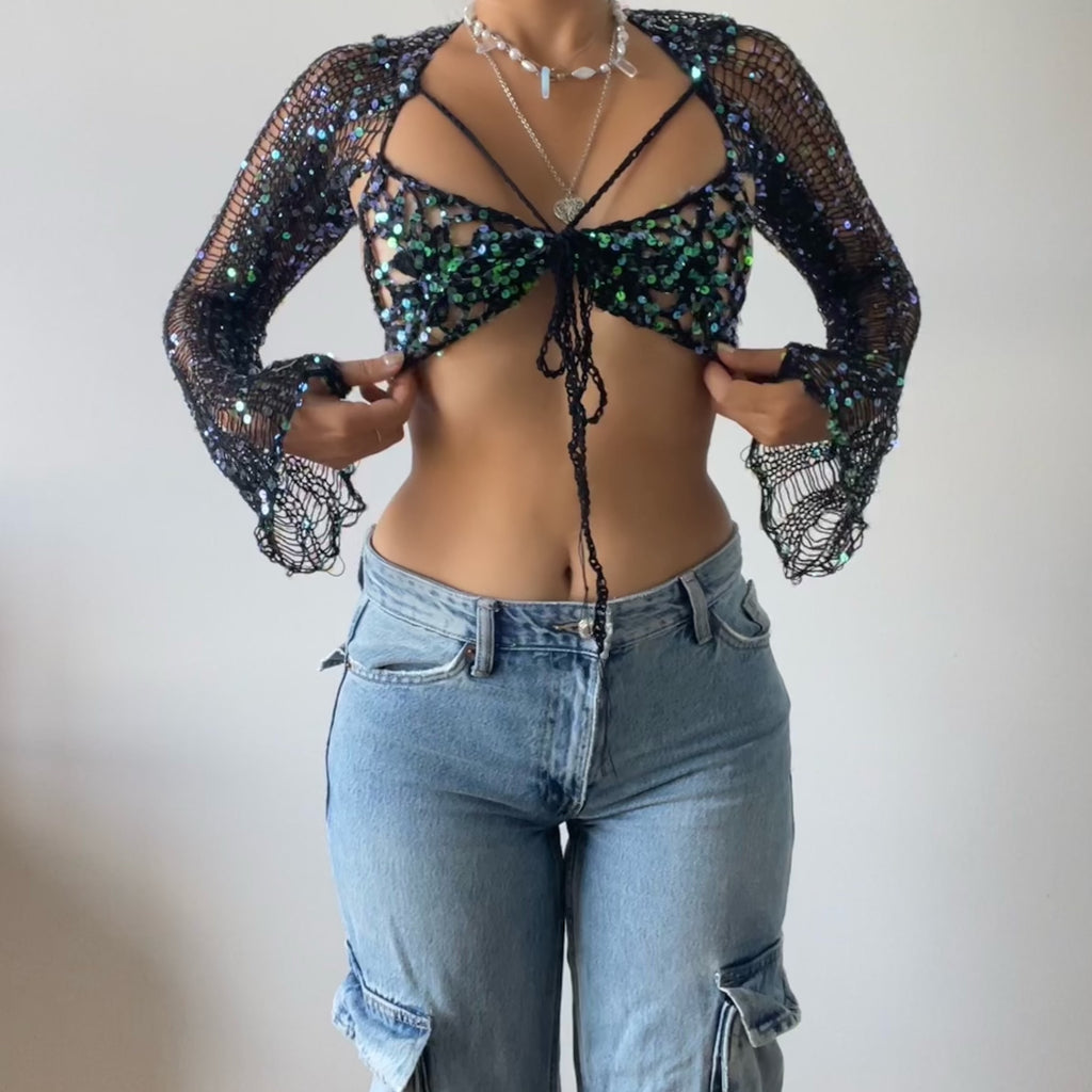 Butterfly Top - Black