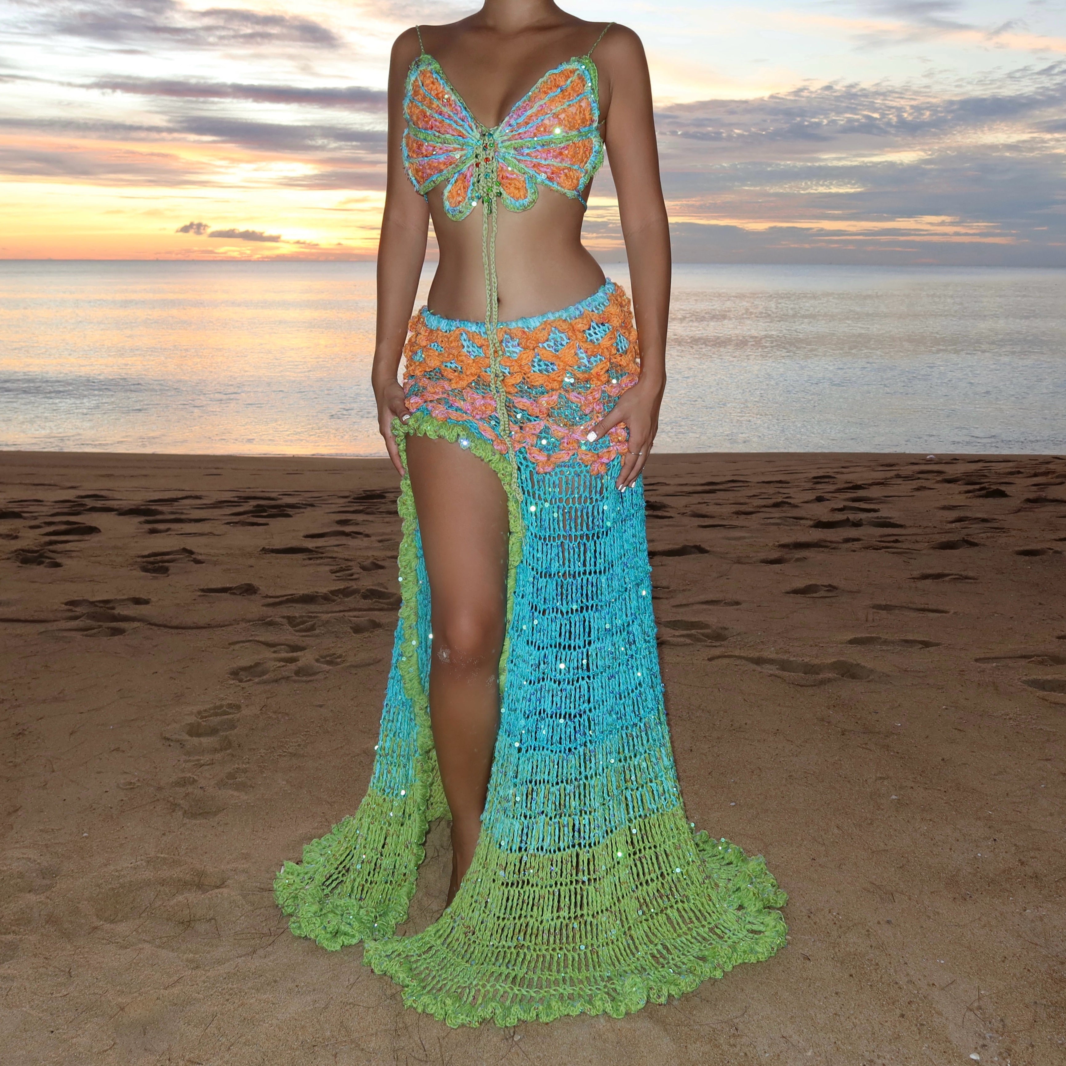 Butterfly set - Sunset