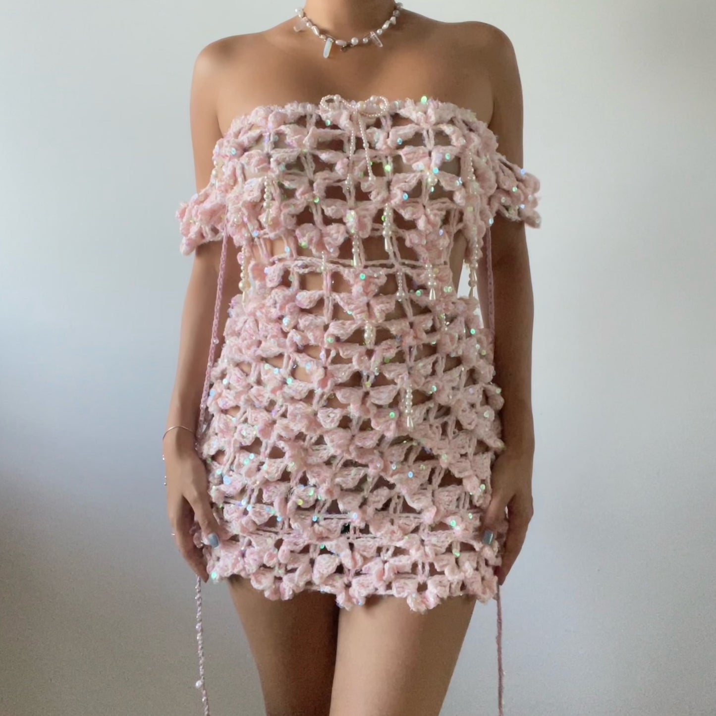 Butterfly dress - Pink