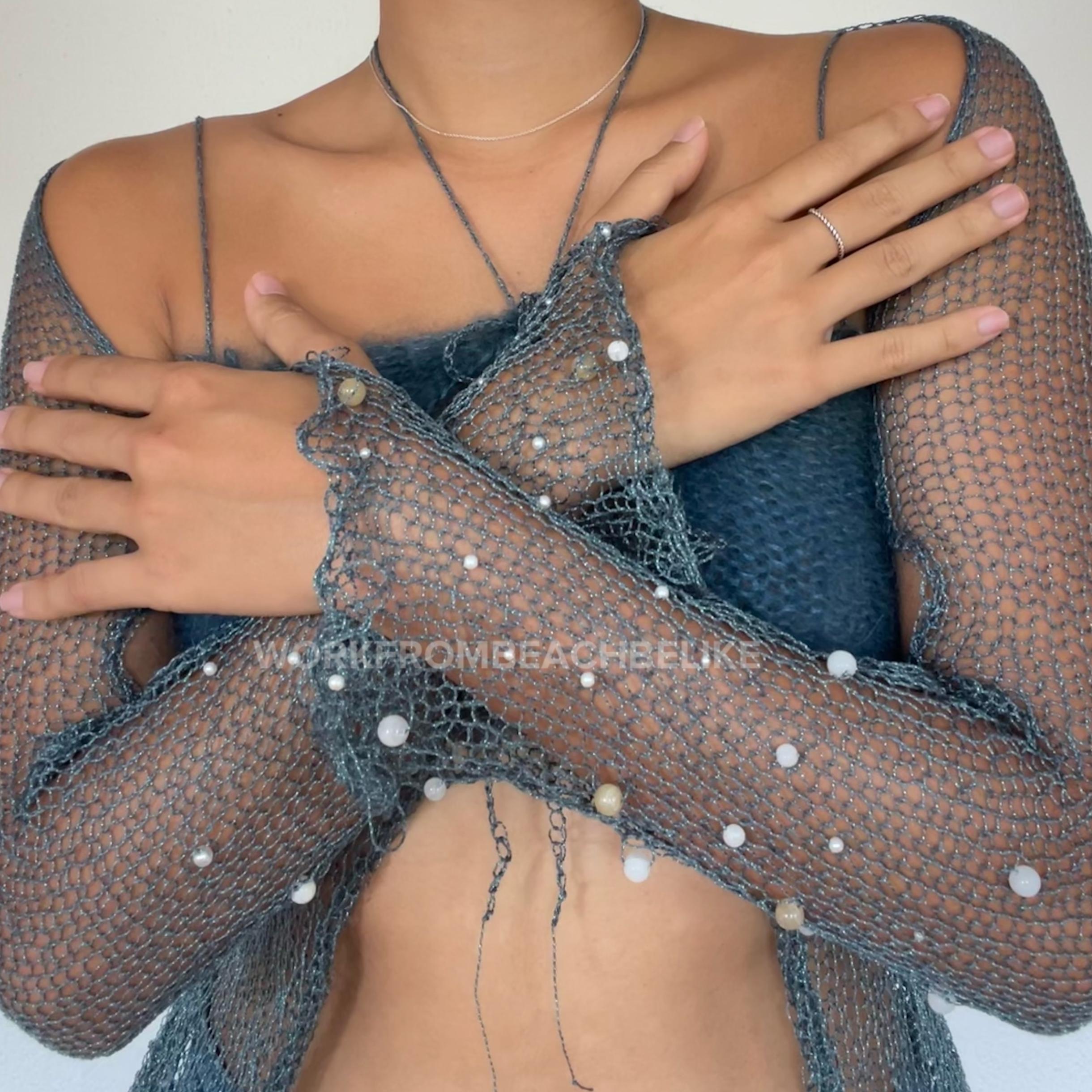 Fluffy collection -  Dark Green & Turquoise