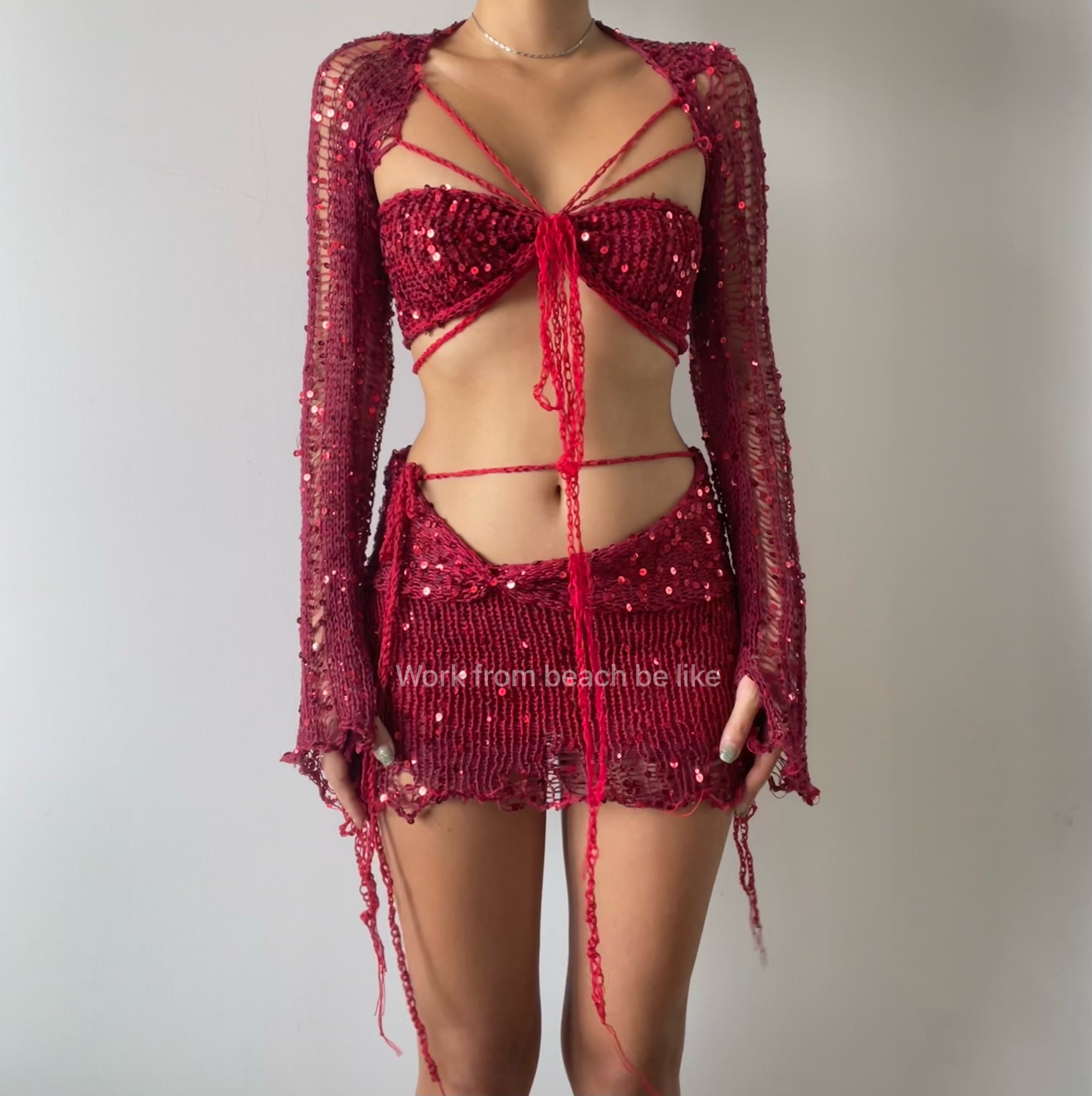 Butterfly Top - short length “ no sleeves “ (13 colors available)