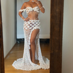 S : Butterfly Set (See- through) - White