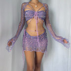 Butterfly "Set - short length top" (13 colors available)