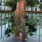 Lara set - Gold & Grey