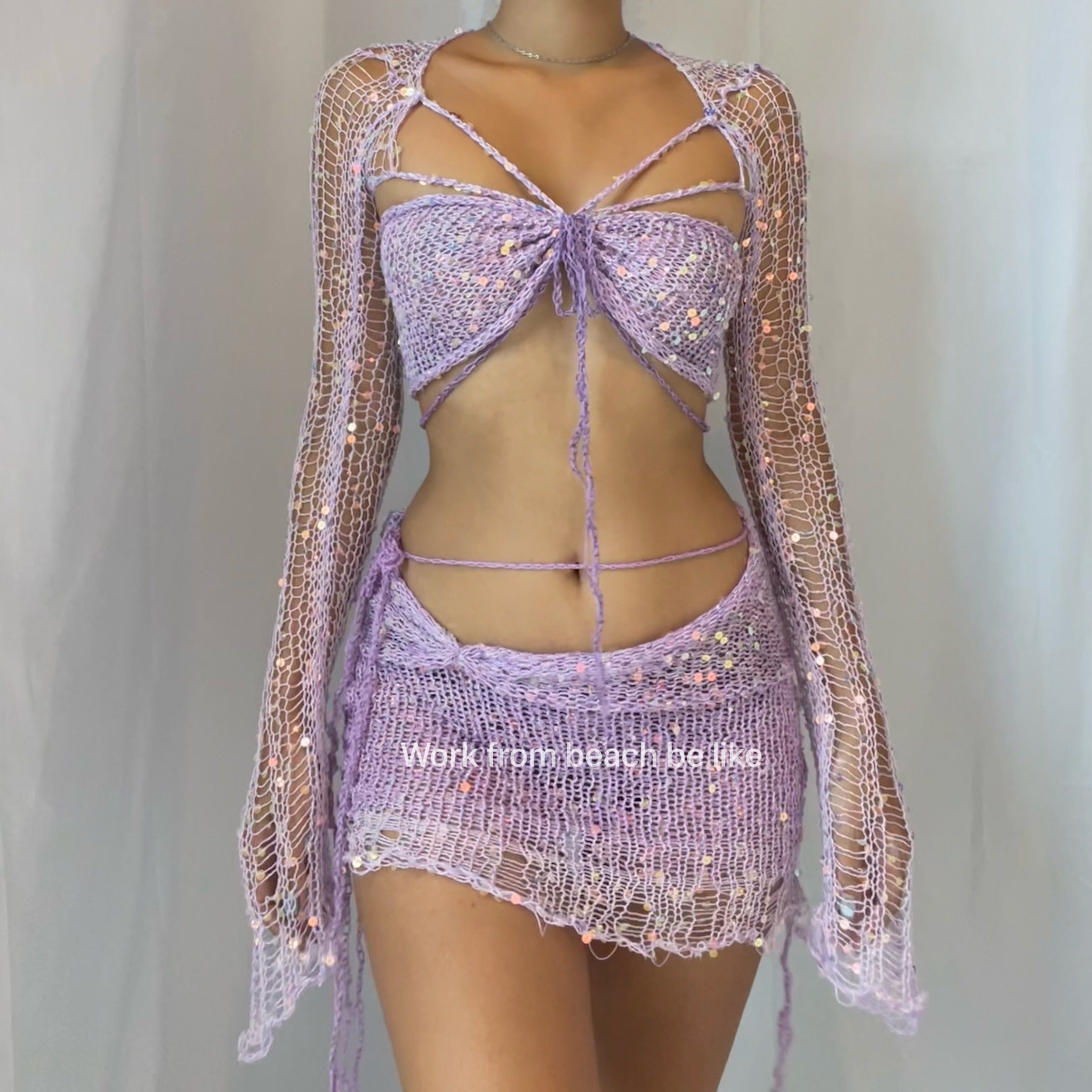 Butterfly "Set - short length top" (13 colors available)