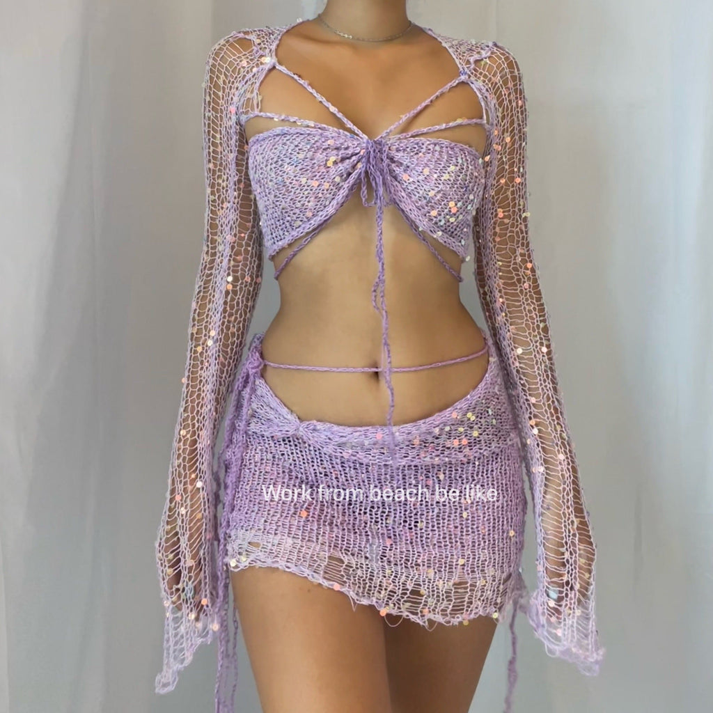 Butterfly Top - short length “ no sleeves “ (13 colors available)