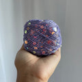 Cotton sequin yarn - Dark purple