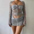 Butterfly set - Silver
