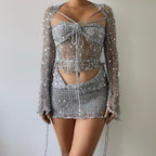 Butterfly set - Silver