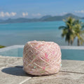 Cotton sequin yarn - Pink